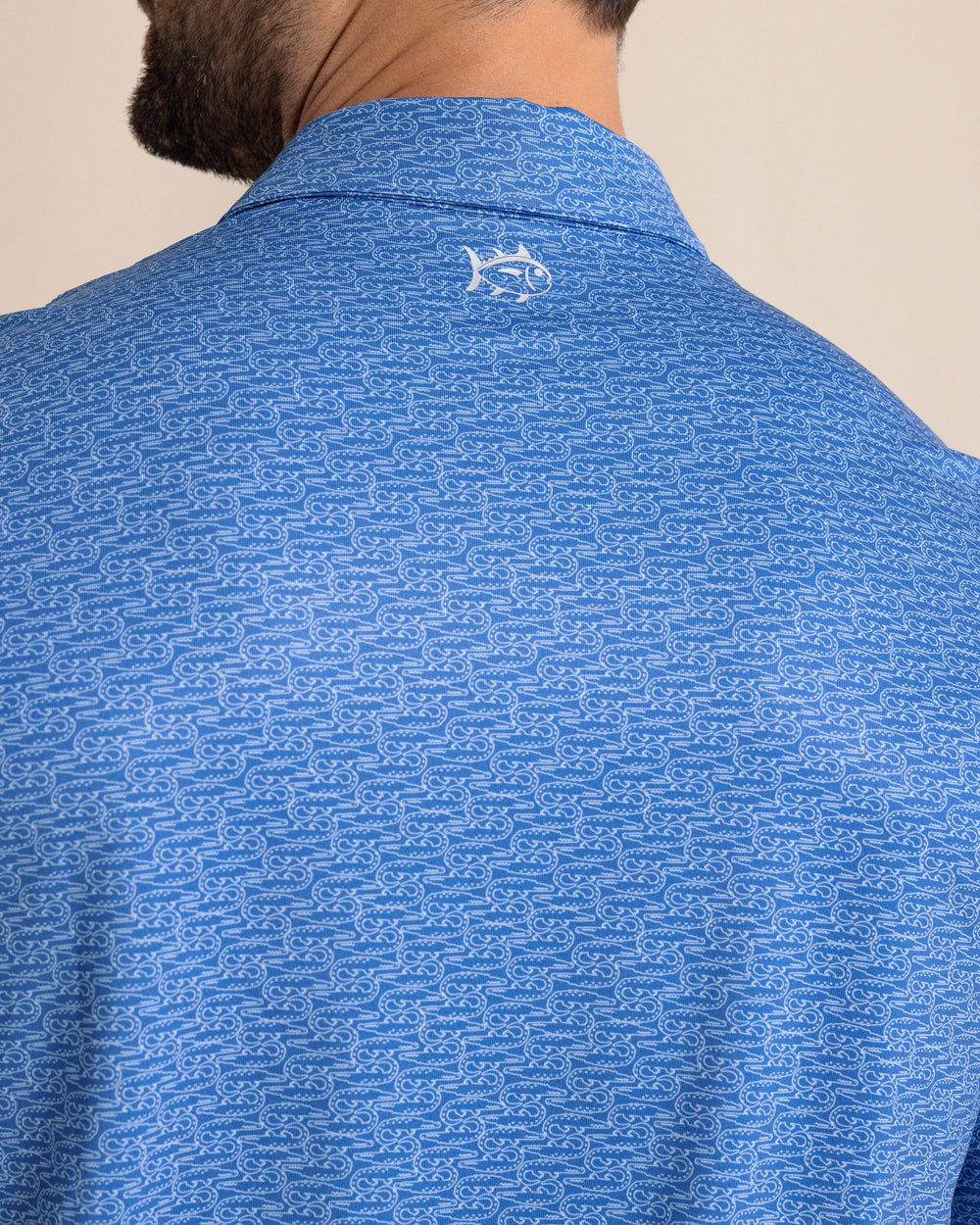 Southern Tide Driver Make It Snappy Polo - Blue Lolite