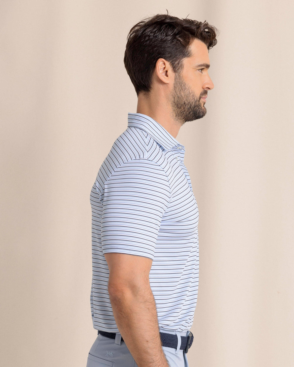 Southern Tide Driver Oyster Creek Polo - Cerulean