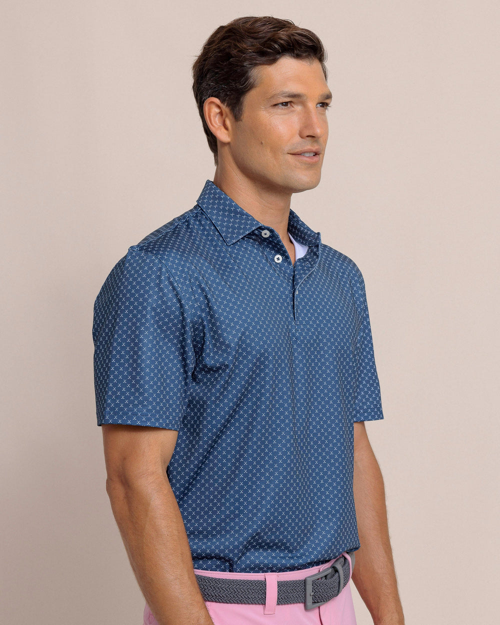 Southern Tide Driver Putter Around Polo - Aged Denim