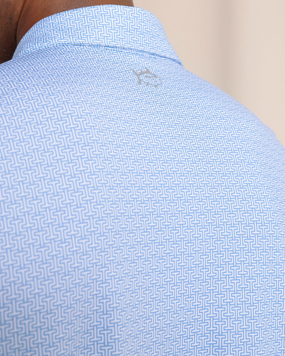 Southern Tide Driver ST Geo Polo - Boat Blue