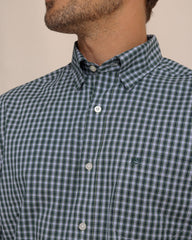 Southern Tide Charleston Gordon Tartan Sport Shirt - Salt Meadow