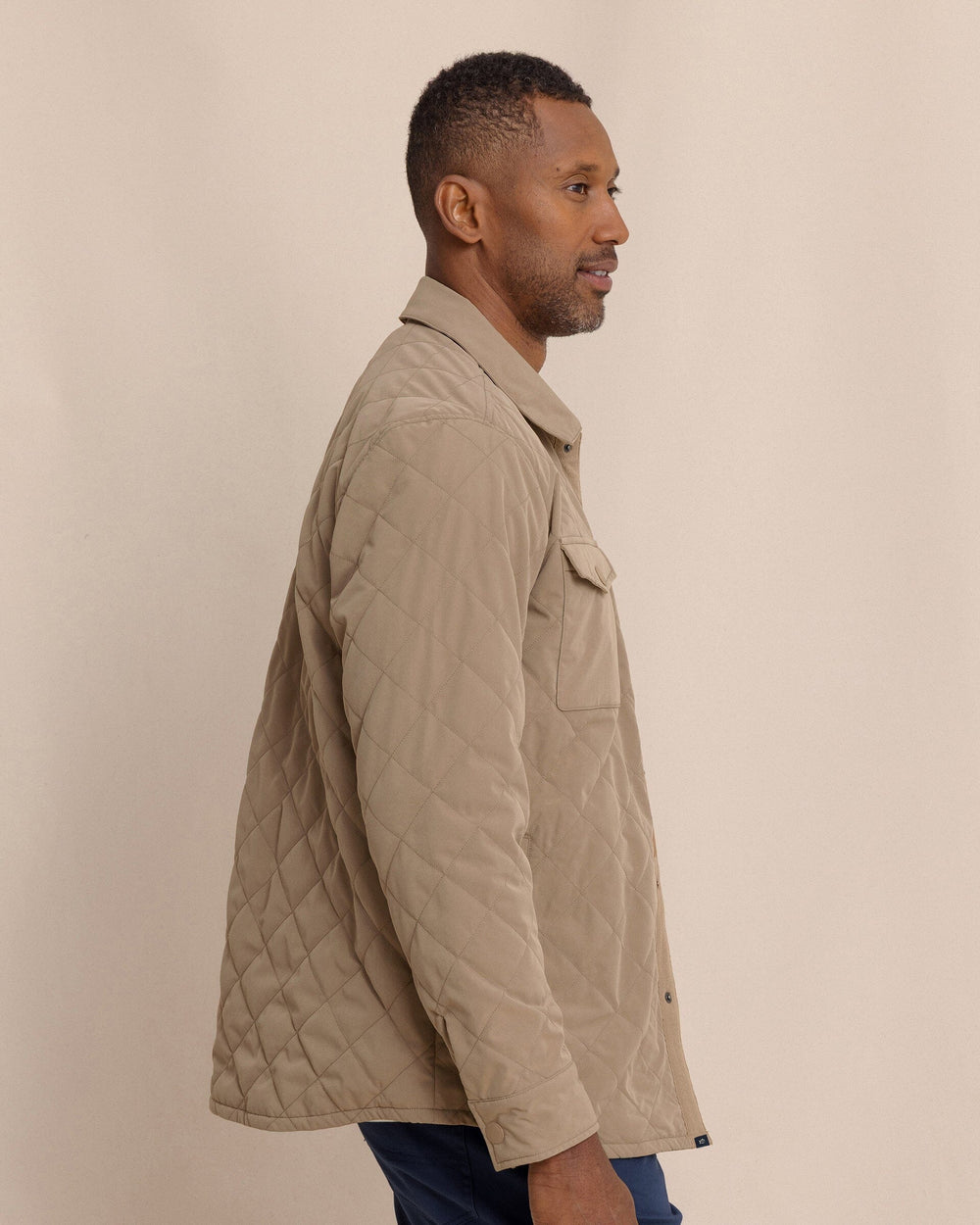 Southern Tide Grafton Quilted Jacket - Petrified Oak