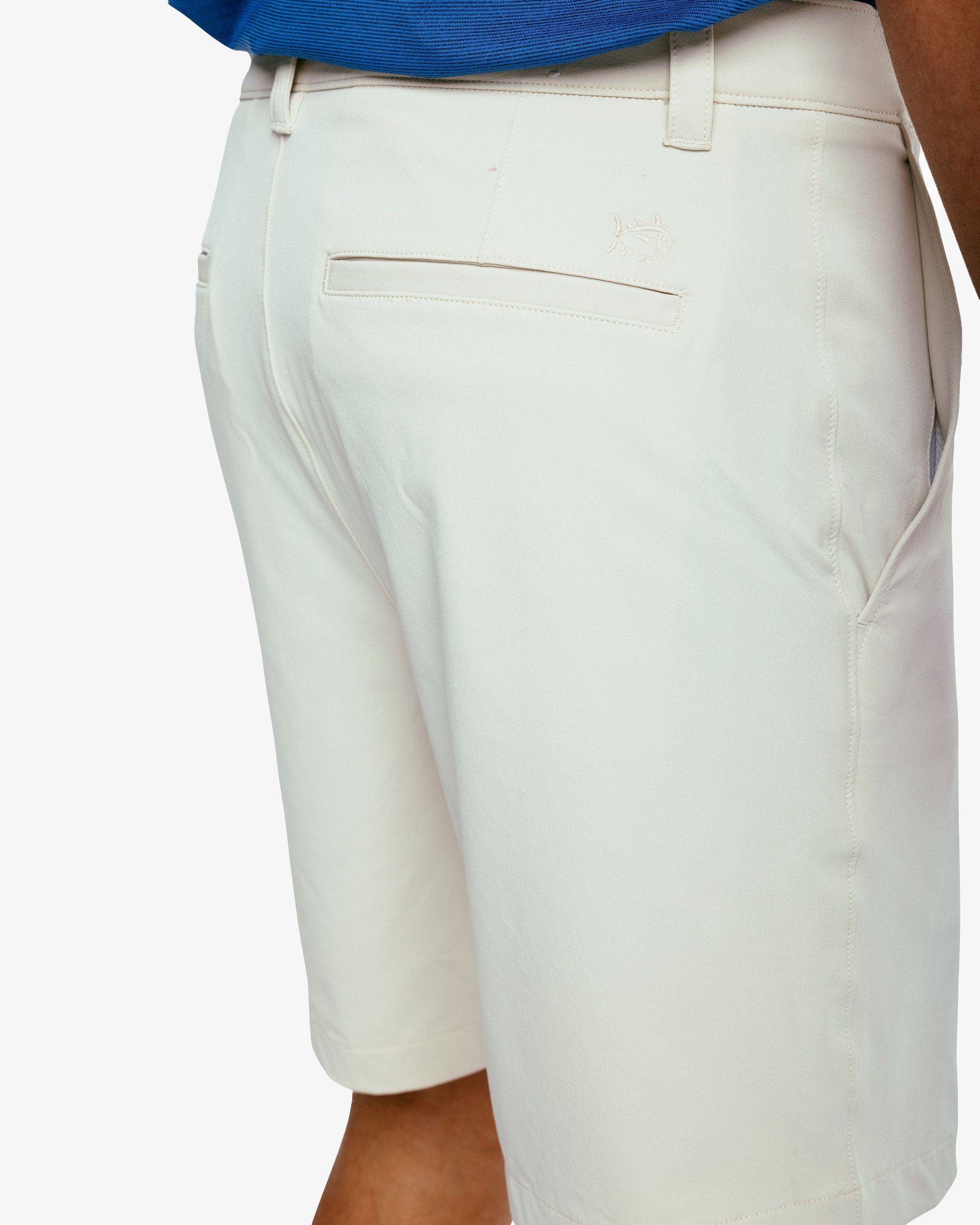 Southern Tide Brrrdie 8" Gulf Short - Stone