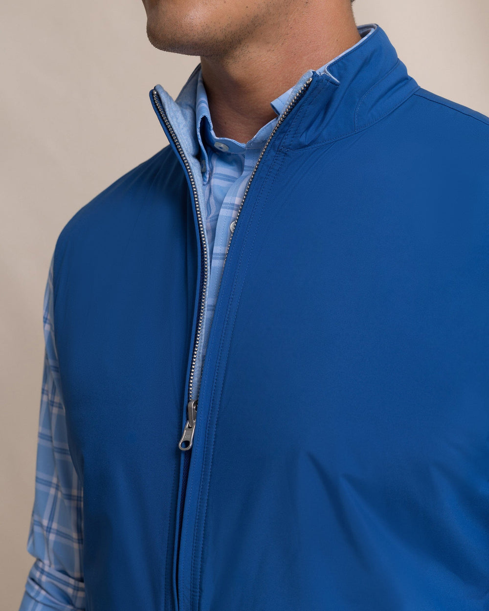 Southern Tide Harbor Reversible Vest - Nautical Blue