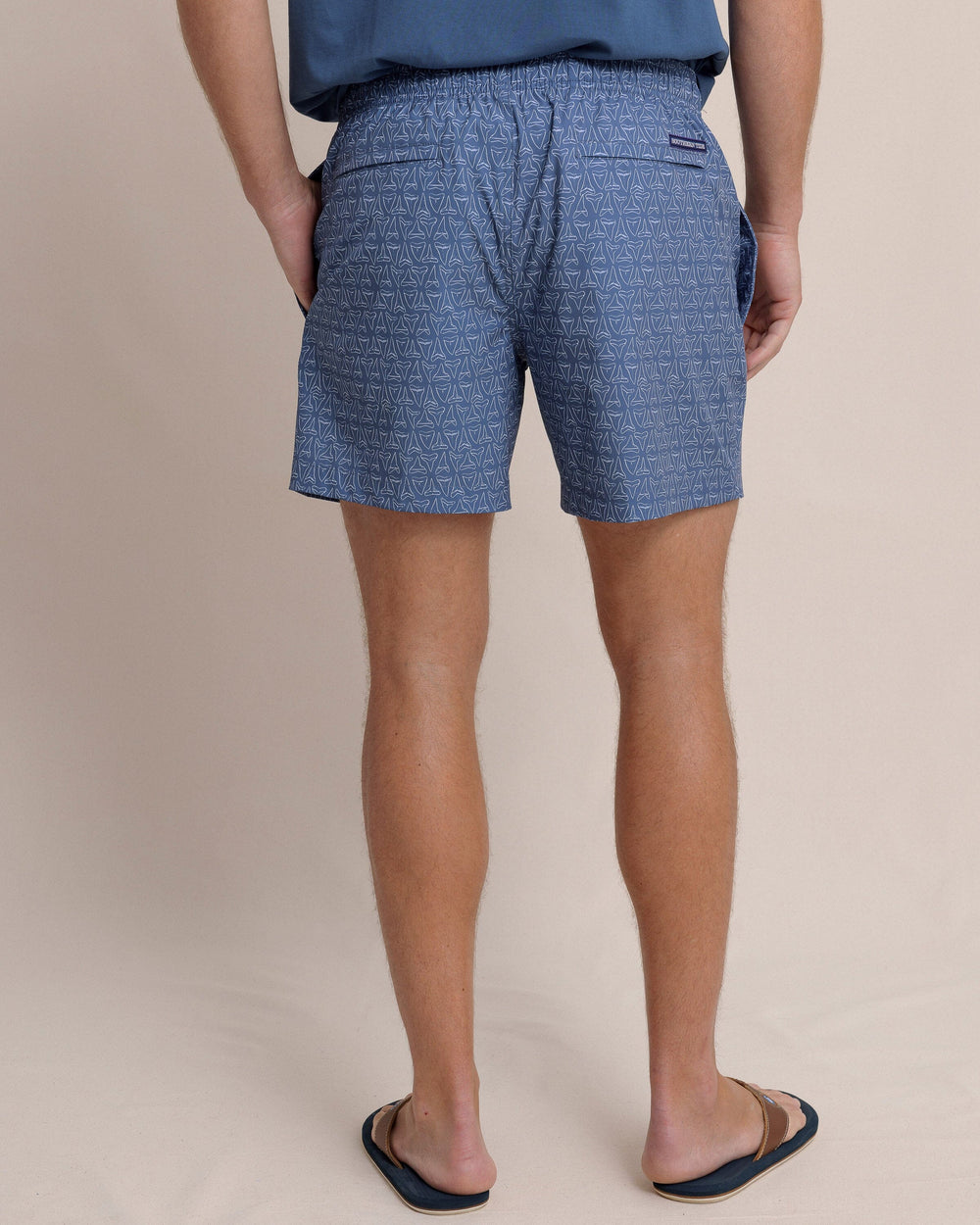 Southern Tide Jaw Breakers Swim Trunks - Light Indigo