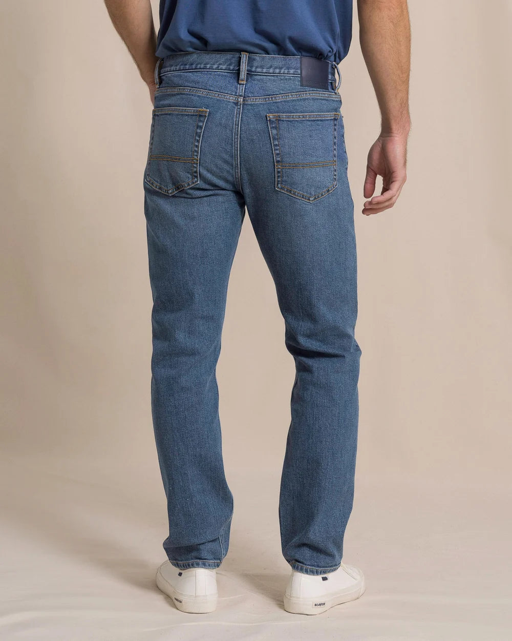 Southern Tide King St Denim Pant - Medium Wash