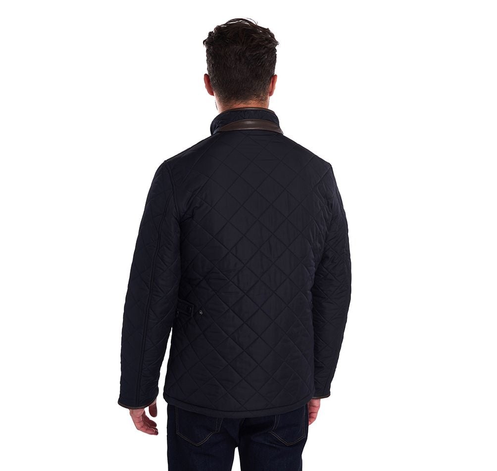 Barbour Powell Quilted Jacket - Navy