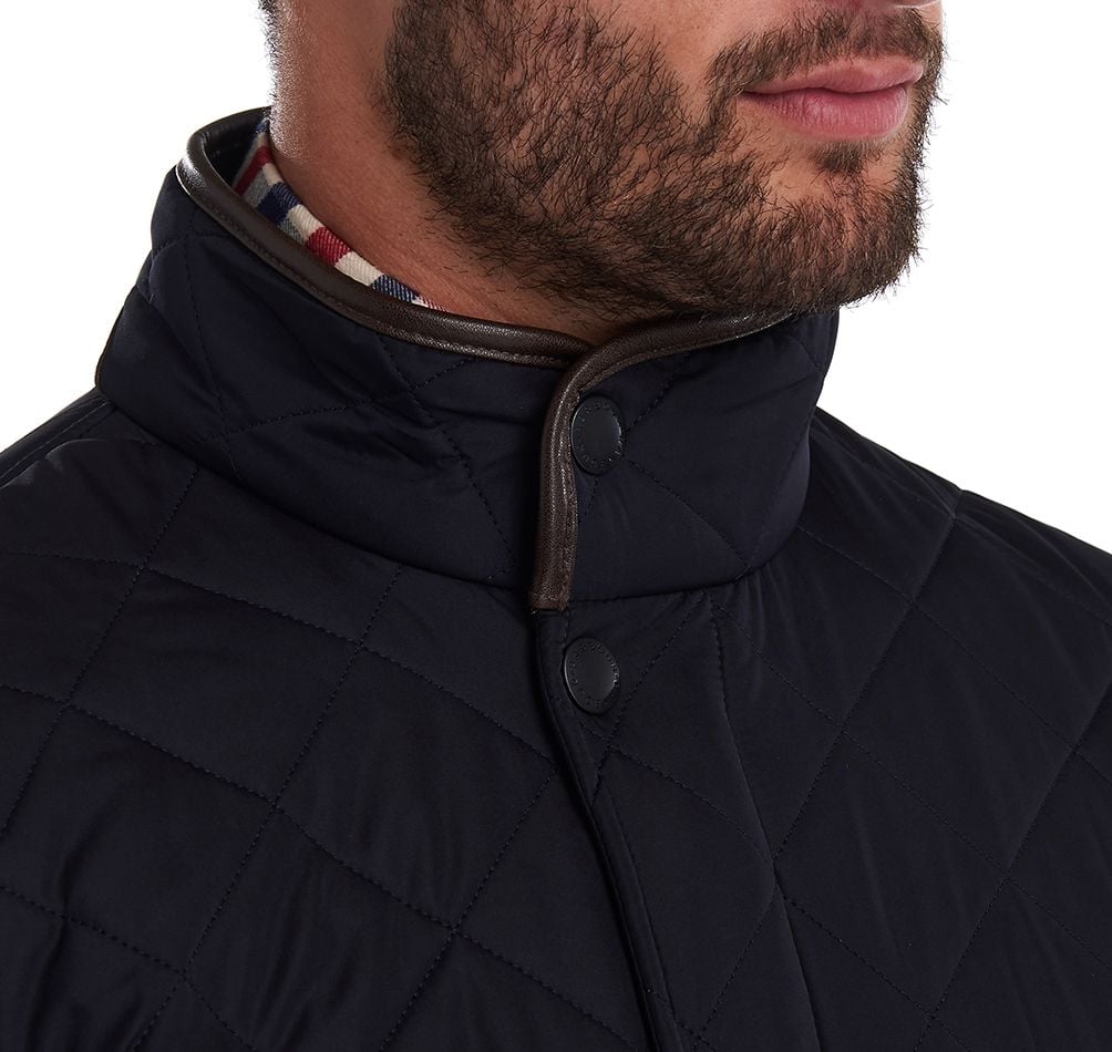 Barbour Powell Quilted Jacket - Navy