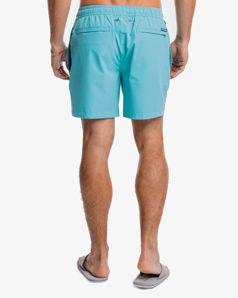 Southern Tide Solid Swim Trunk - Tidal Wave