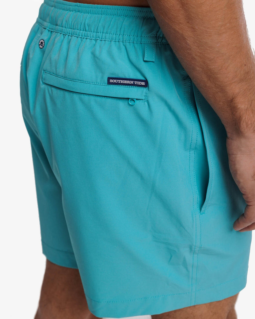 Southern Tide Solid Swim Trunk - Tidal Wave