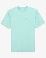 Southern Tide Authentic Badge Short Sleeve Tee - Turquoise Sea
