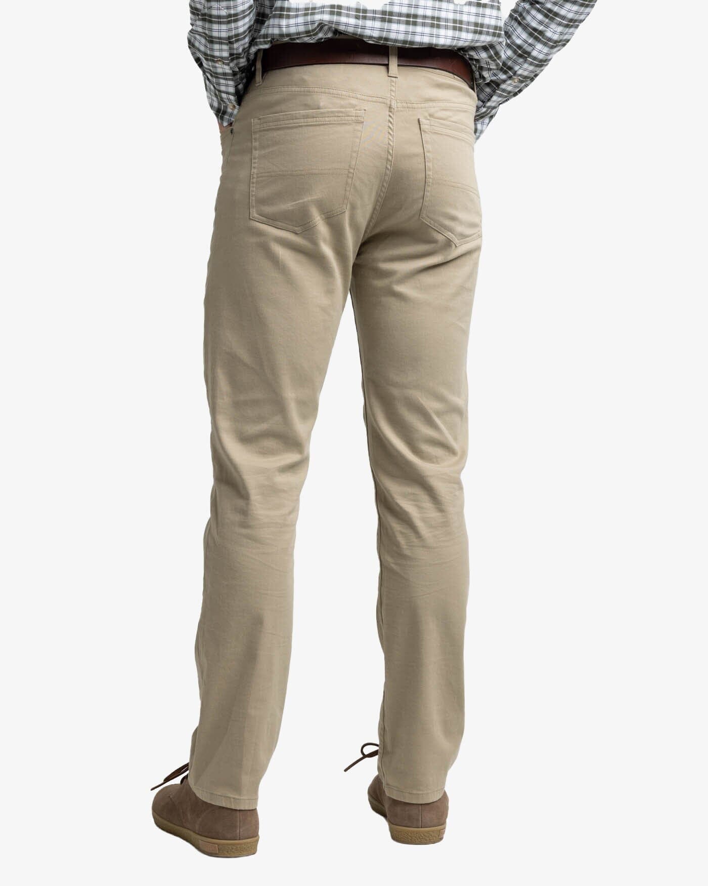 Southern Tide Sullivan 5 Pocket Pant - Sandstone Khaki