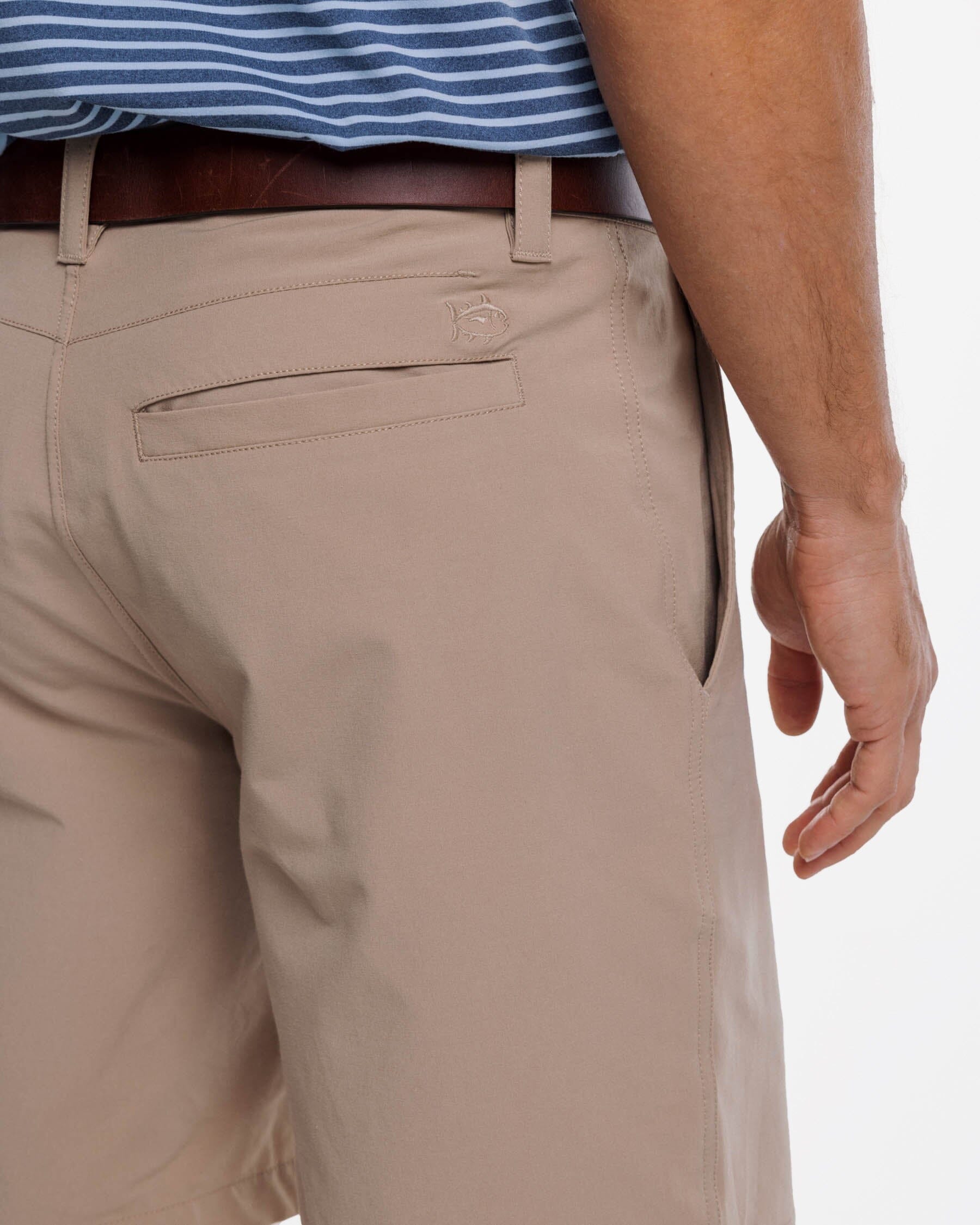 Southern Tide 9" T3 Gulf Short - Sandstone Khaki