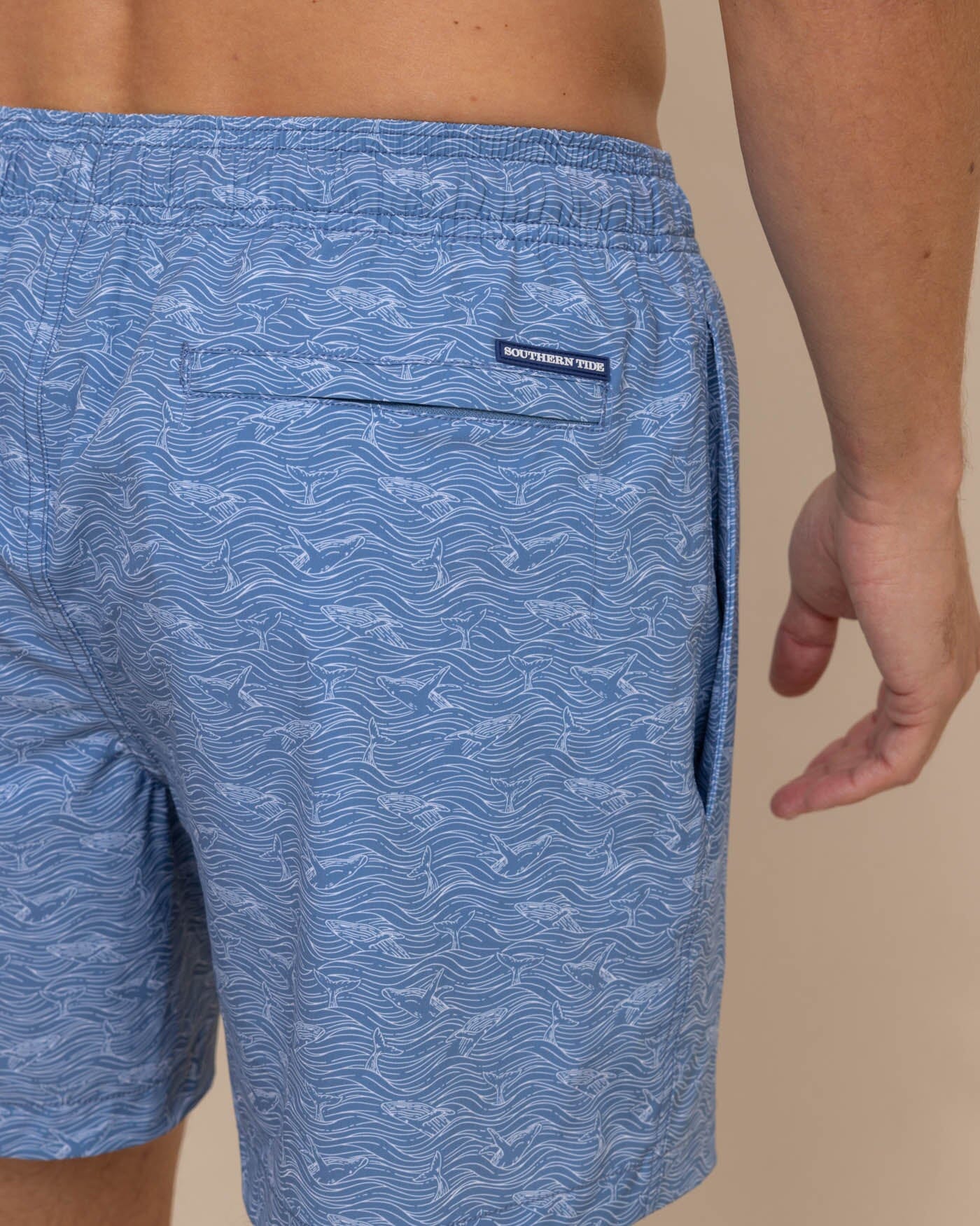 Southern Tide The Whaler Swim Trunk - Coronet Blue