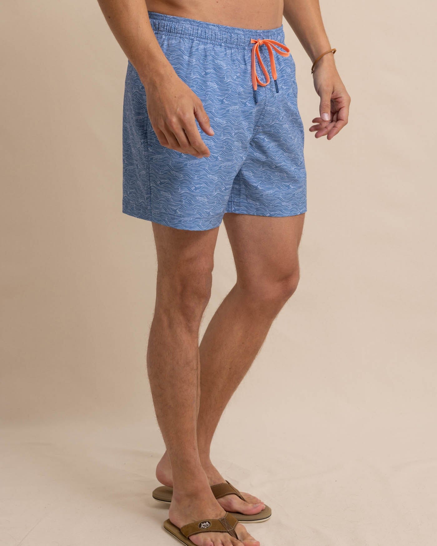 Southern Tide The Whaler Swim Trunk - Coronet Blue
