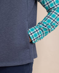 Southern Tide Waterfront Quilted Vest - Dress Blue