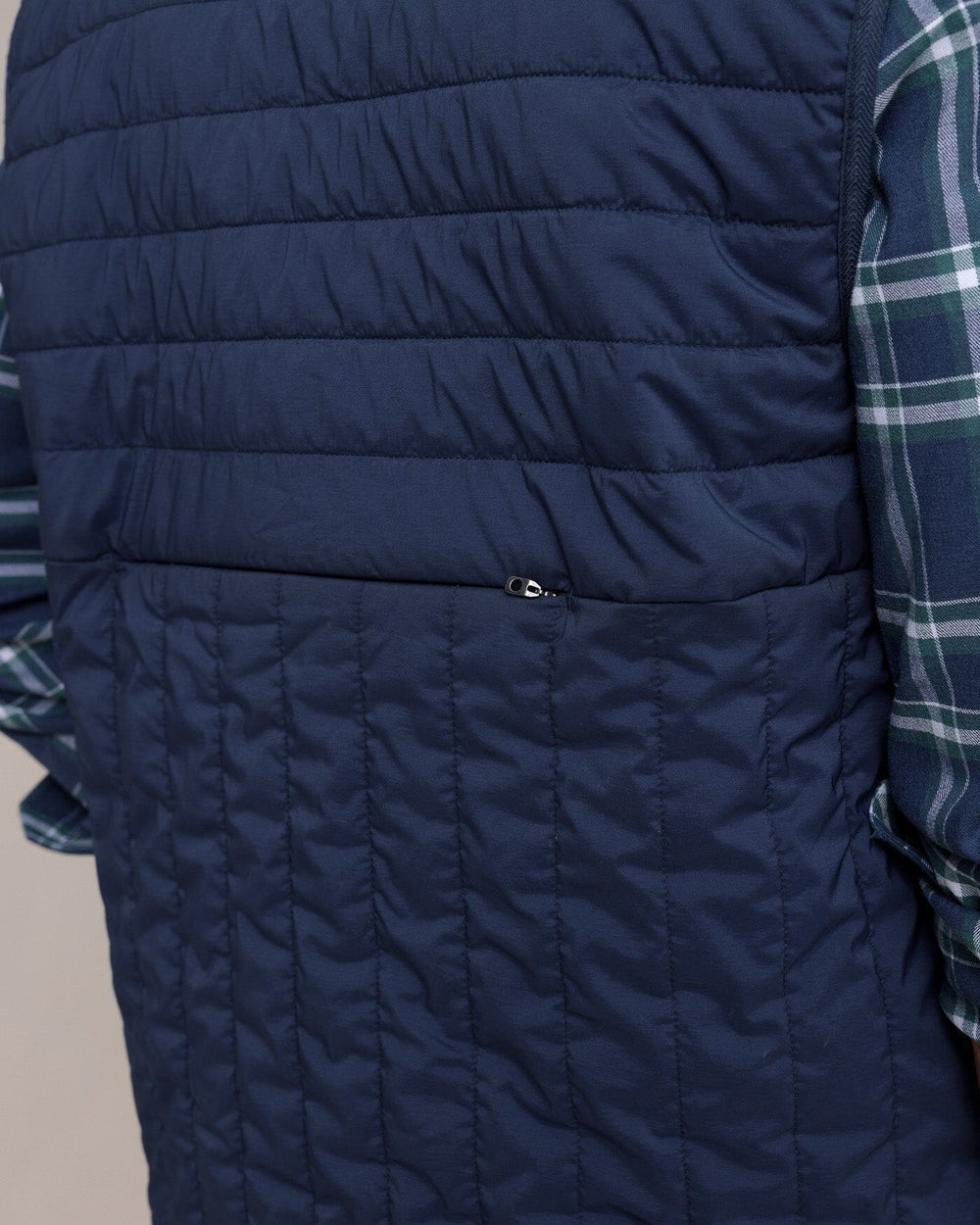 Southern Tide Whitemarsh Packable Quilted Vest - Dress Blue