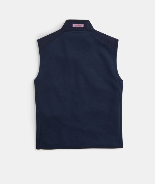 Shop Tennessee Titans Mountain Sweater Fleece Vest at vineyard vines