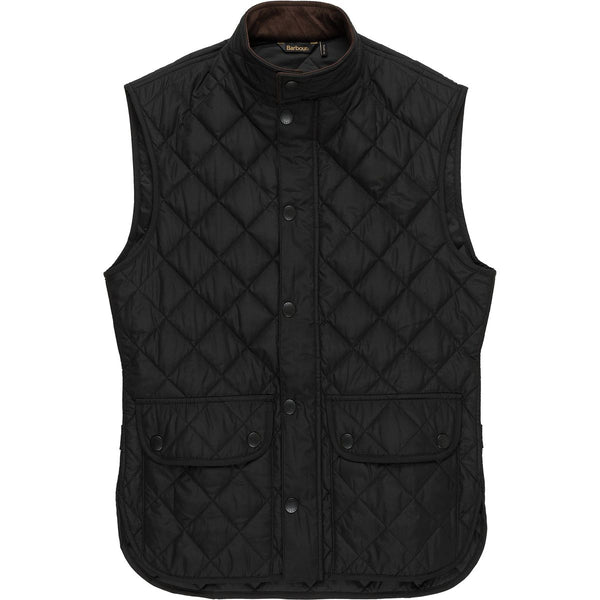 Barbour vest hot sale Black