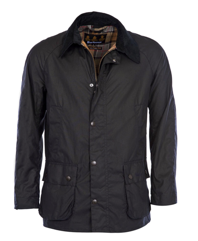 Barbour Ashby Wax Jacket - Navy