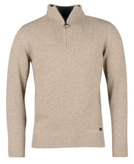 Barbour Nelson Half Zip - Stone