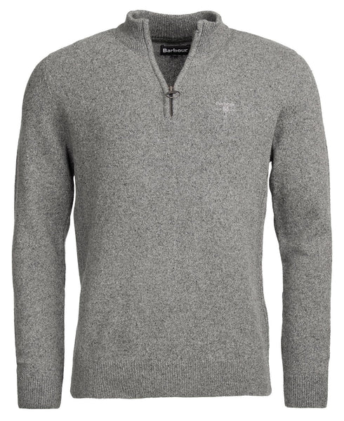 Barbour fashion jumper mens grey