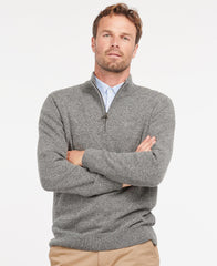 Barbour Tisbury 1/2 Zip Sweater - Grey