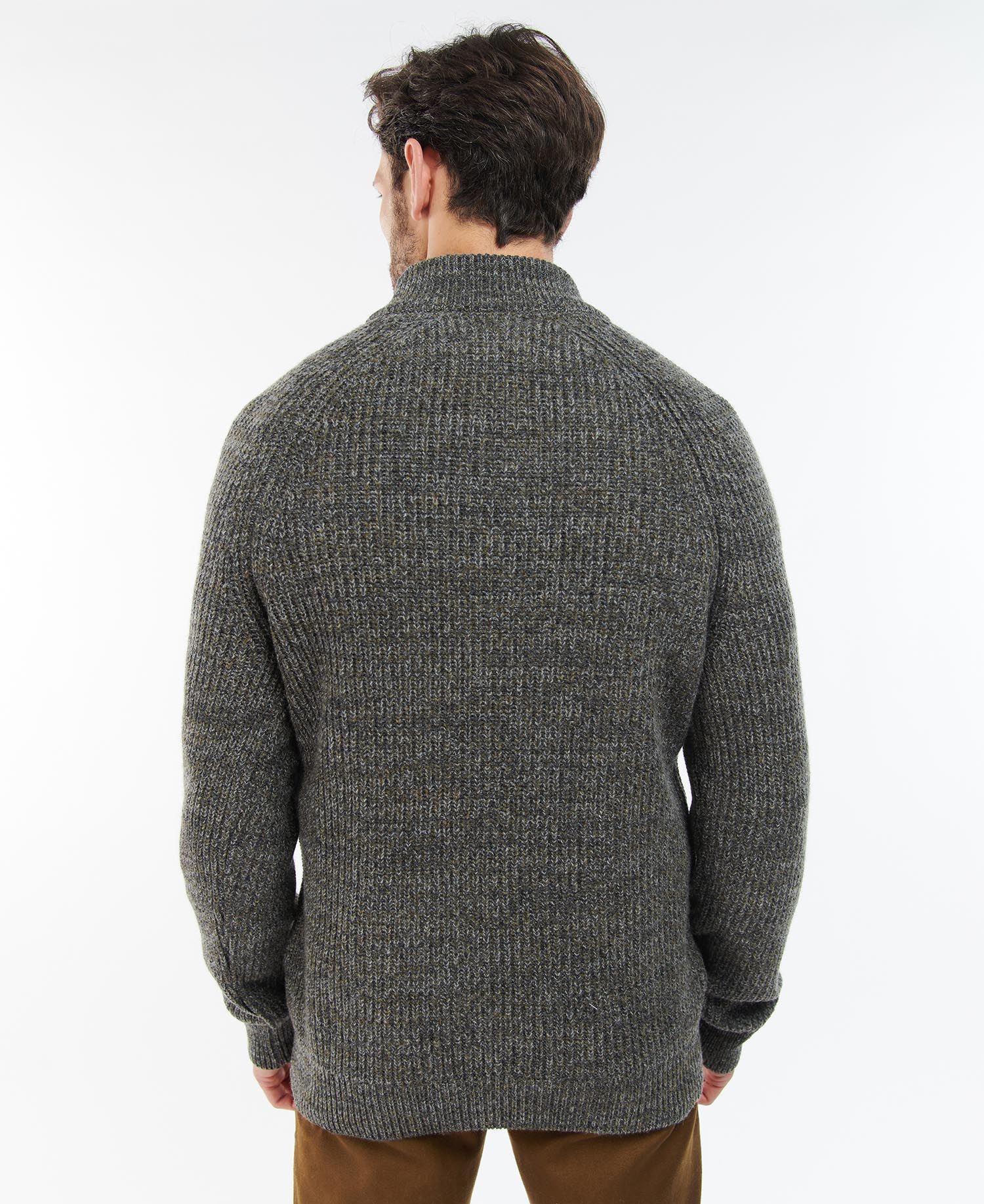 Barbour Horseford Half Button - Olive