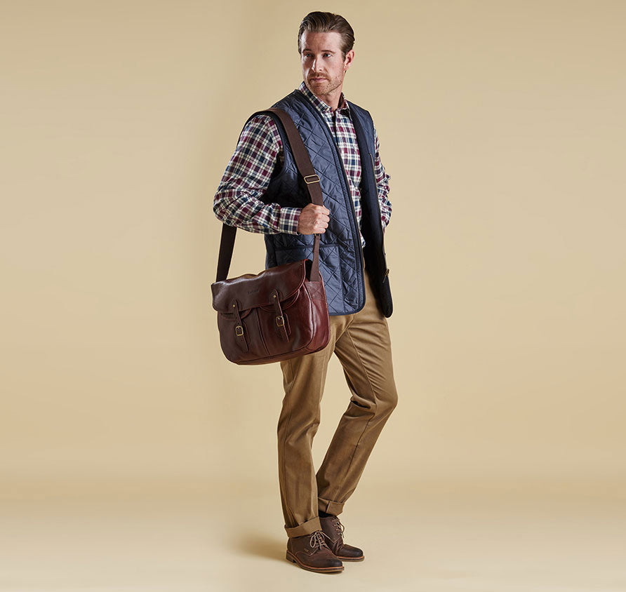 Barbour Polarquilt Waistcoat/Zip-In Liner - Navy