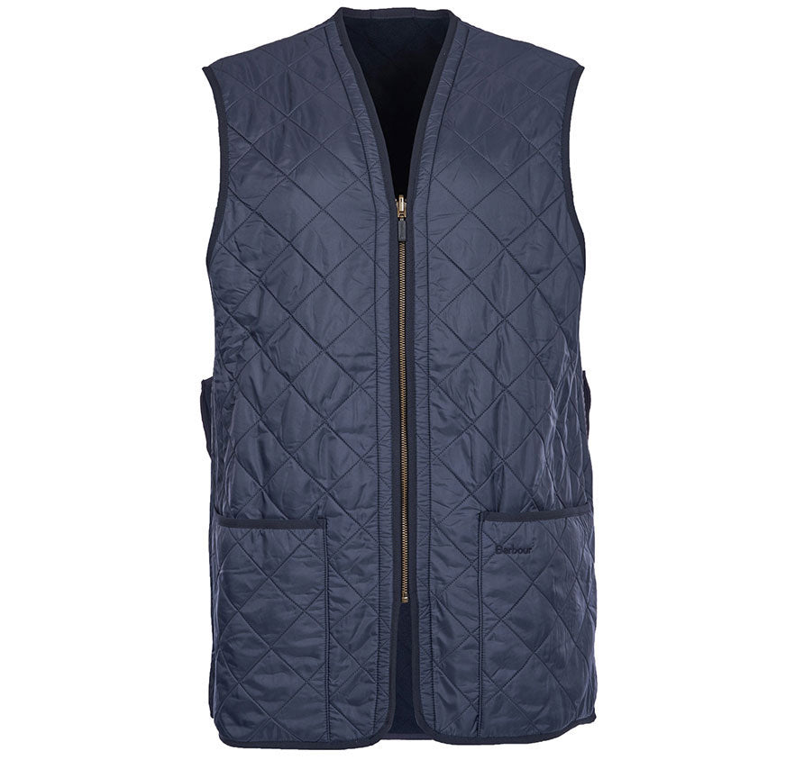 Barbour Polarquilt Waistcoat/Zip-In Liner - Navy