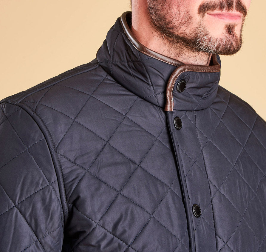 Barbour Powell Quilted Jacket - Navy