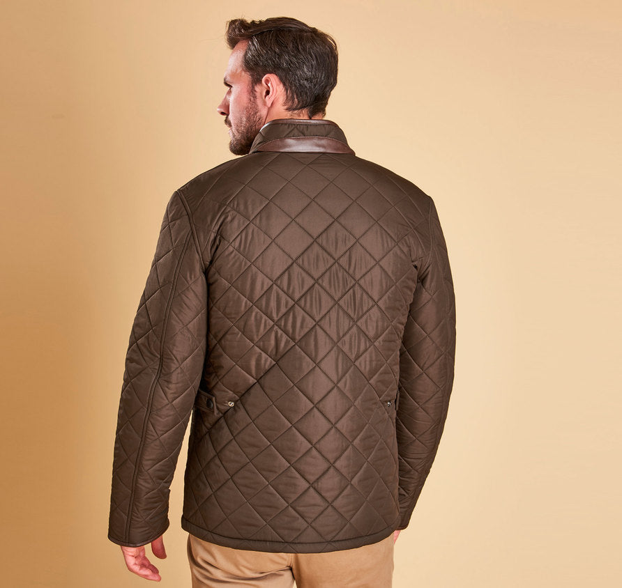 Barbour Powell Quilted Jacket - Olive