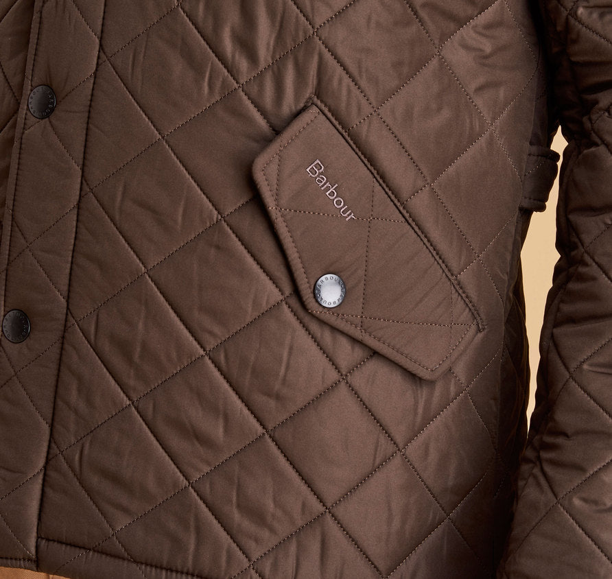 Barbour Powell Quilted Jacket - Olive