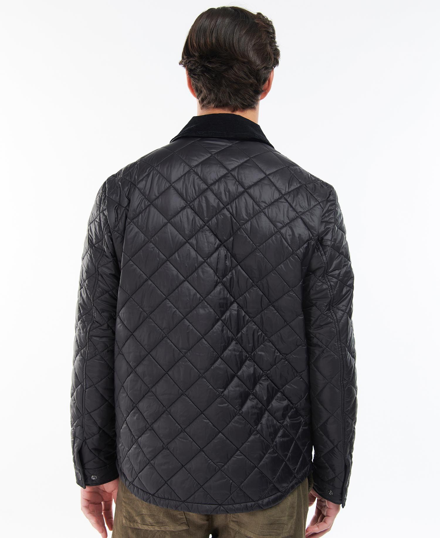 Barbour Shirt Quilted Jacket - Black