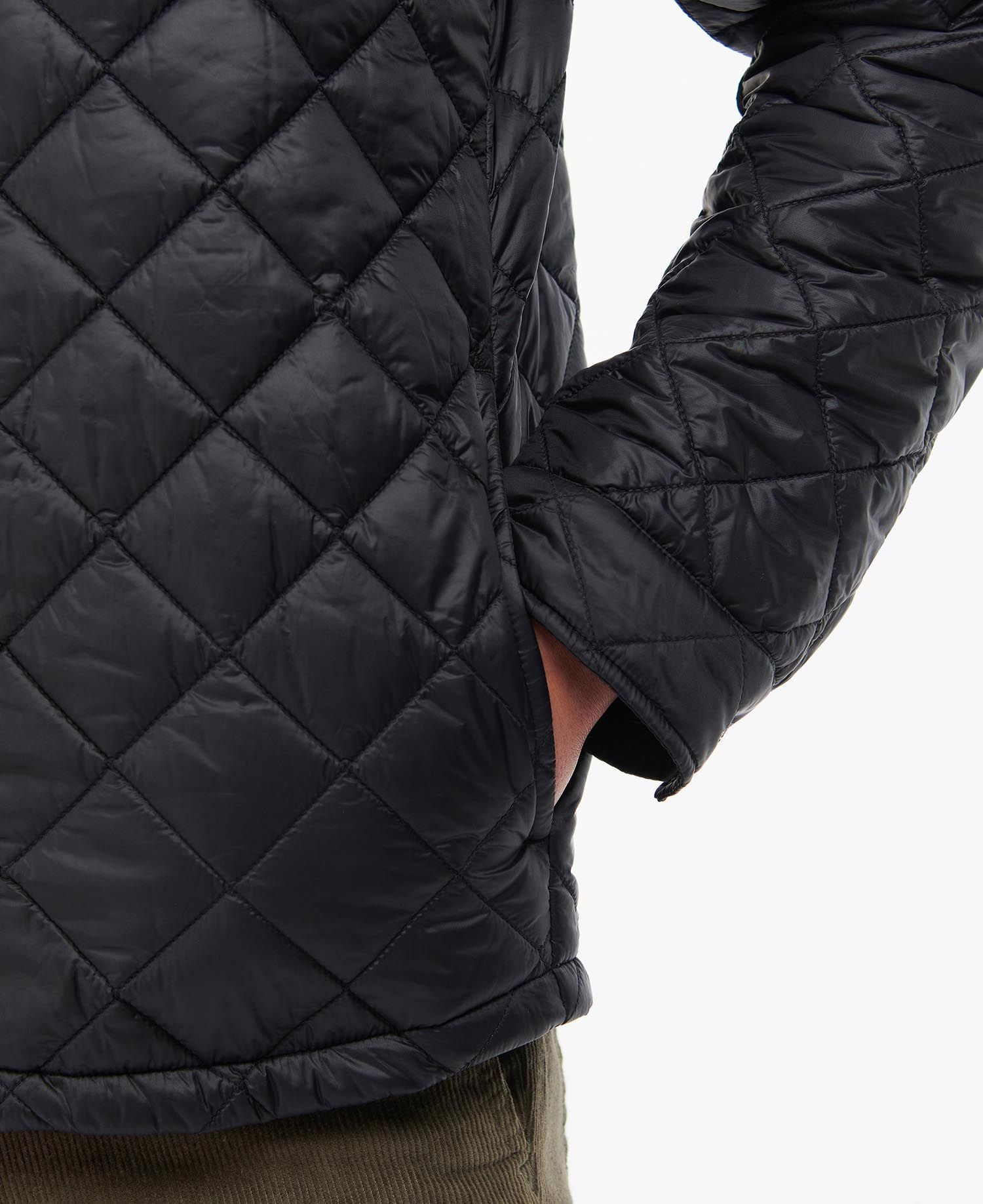 Barbour Shirt Quilted Jacket - Black