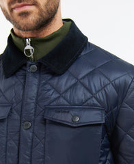 Barbour Shirt Quilted Jacket - Navy