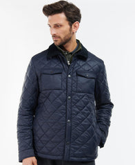 Barbour Shirt Quilted Jacket - Navy