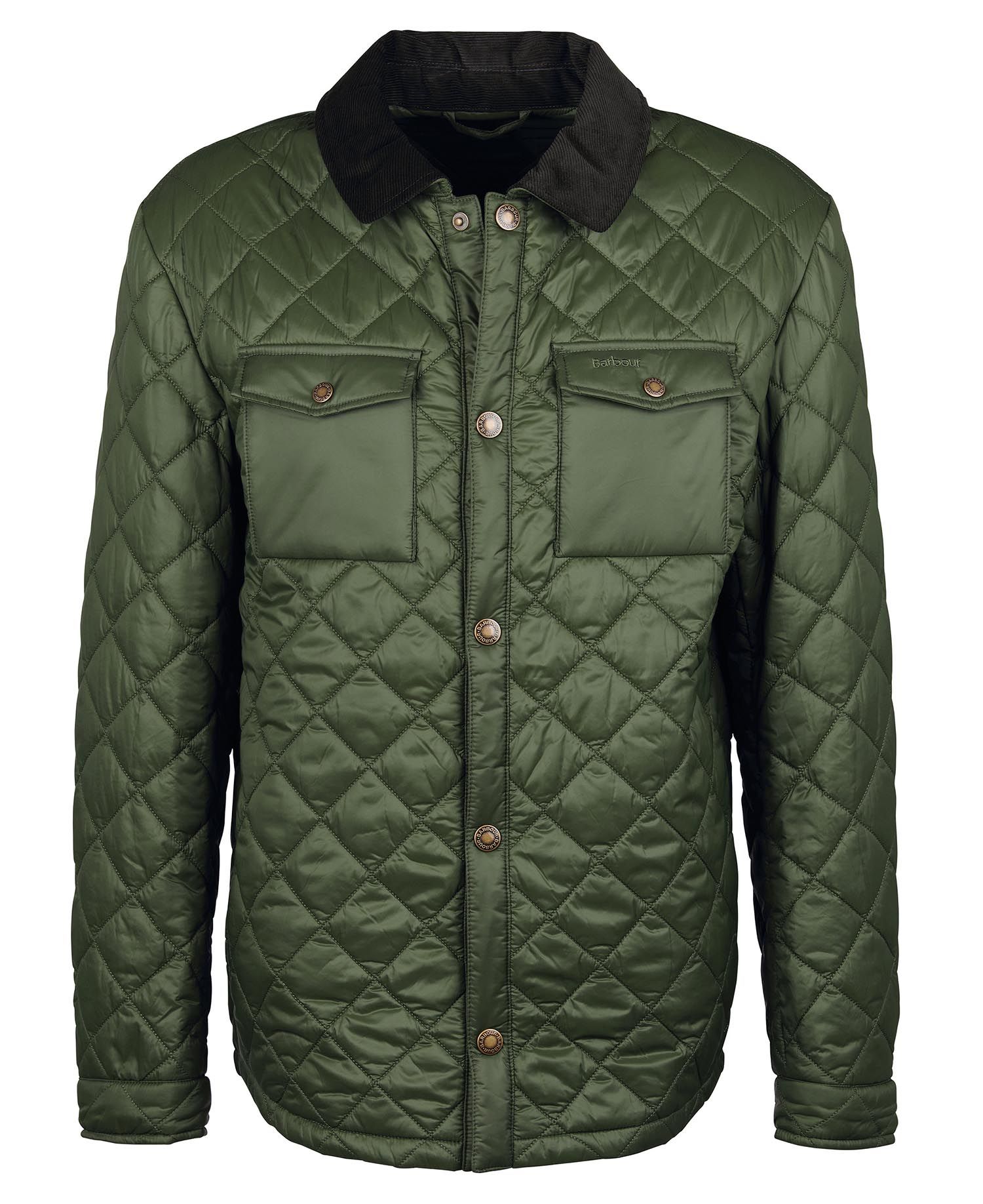 Barbour Shirt Quilted Jacket - Green