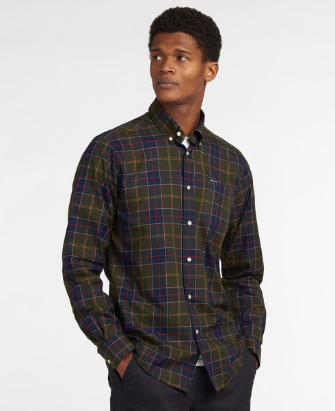 Barbour wetheram shirt graphite new arrivals
