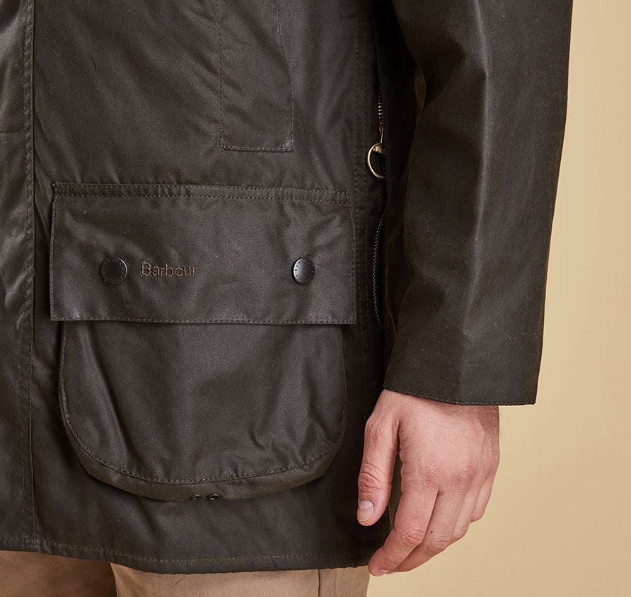 Barbour Classic Beaufort Wax Jacket - Olive