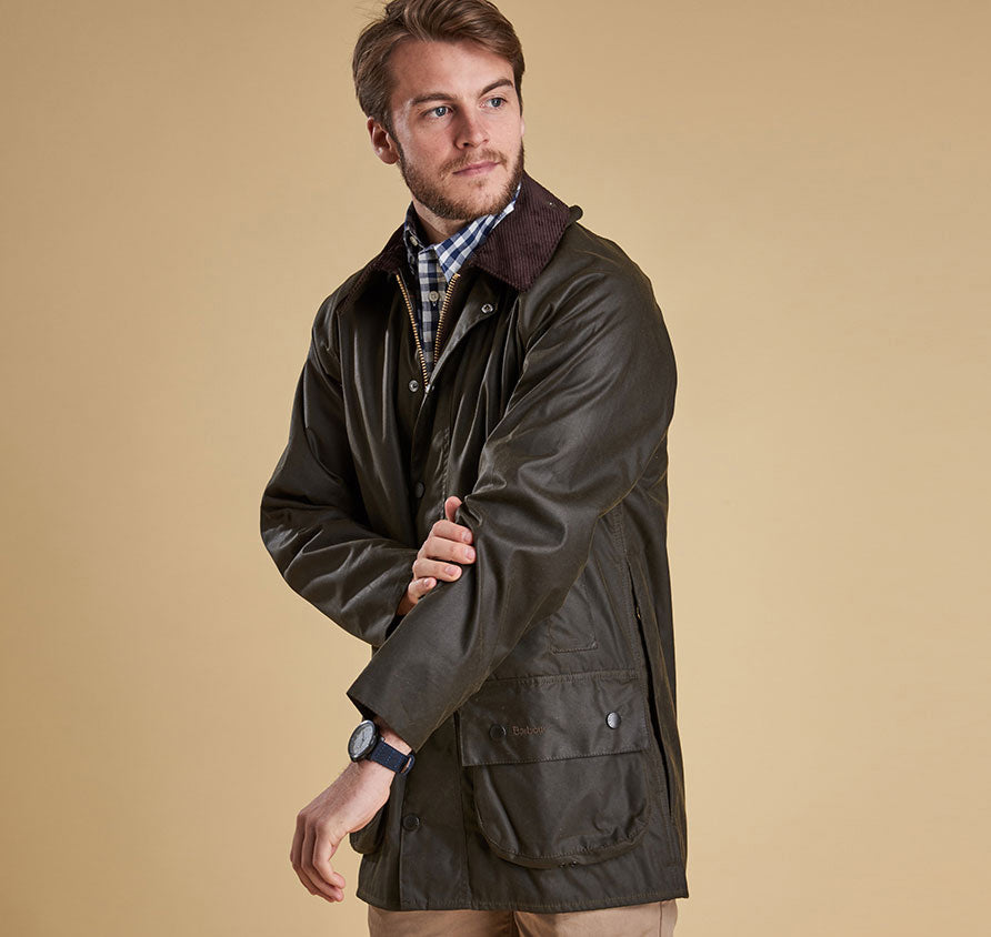 Barbour Classic Beaufort Wax Jacket - Olive