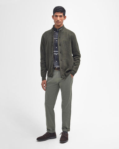 Barbour Essential Patch Zip Through - Seaweed