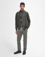 Barbour Essential Patch Zip Through - Seaweed