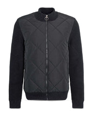 Barbour Newland Zip Through Knitted Jumper - Black