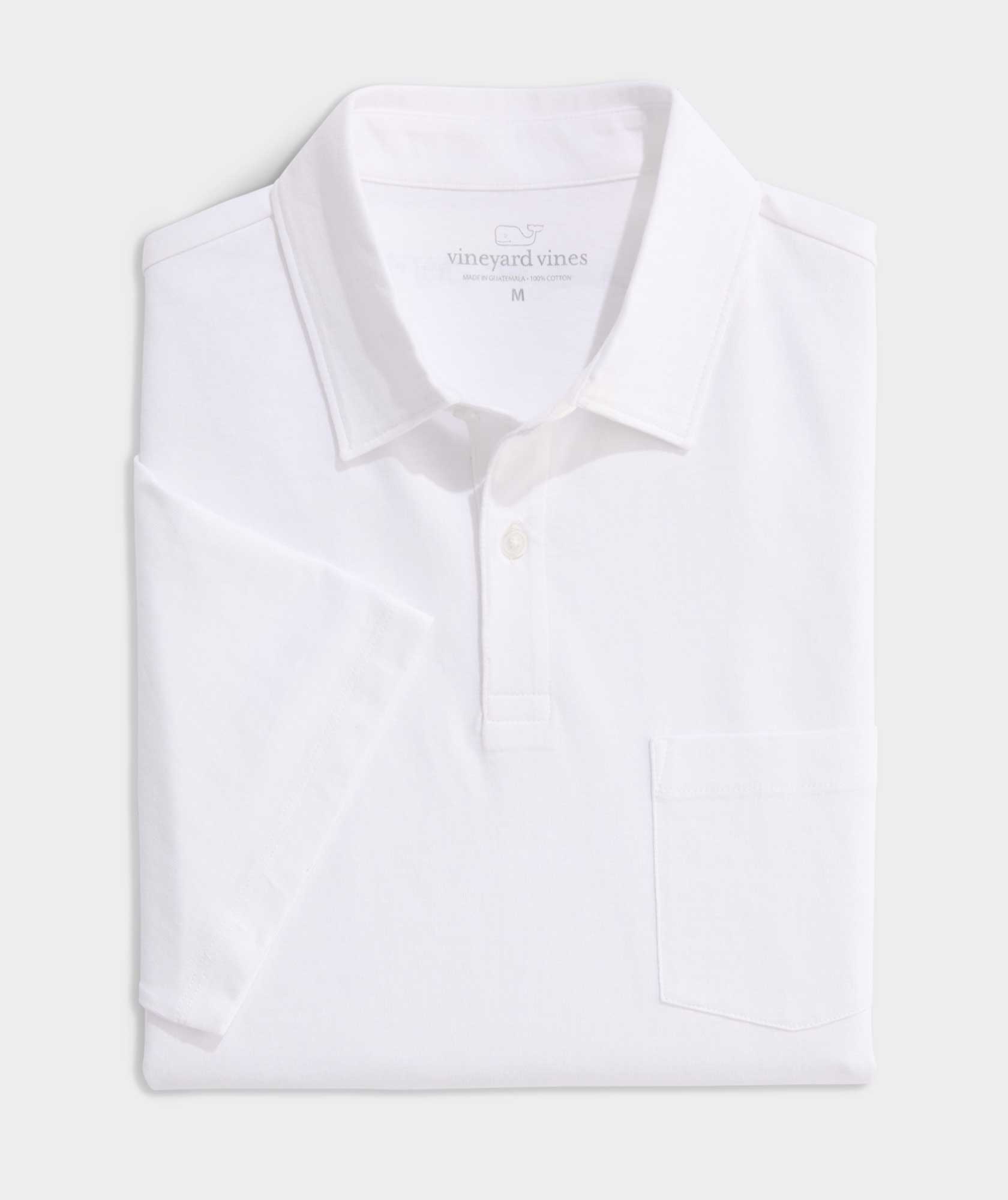 Vineyard Vines Surf Polo - White Cap