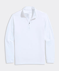 Vineyard Vines Performance Clubhouse 1/4 Zip - White Cap