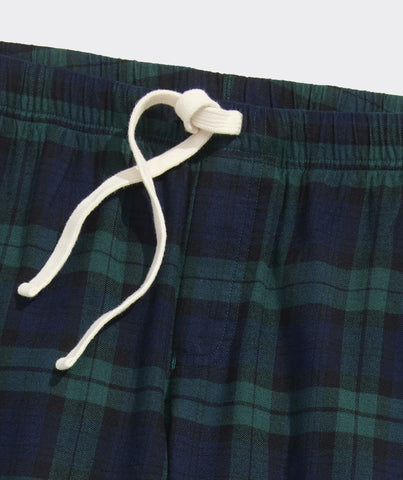 Vineyard Vines Flannel Lounge Pant - Charleston Green