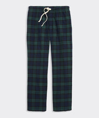 Vineyard Vines Flannel Lounge Pant - Charleston Green