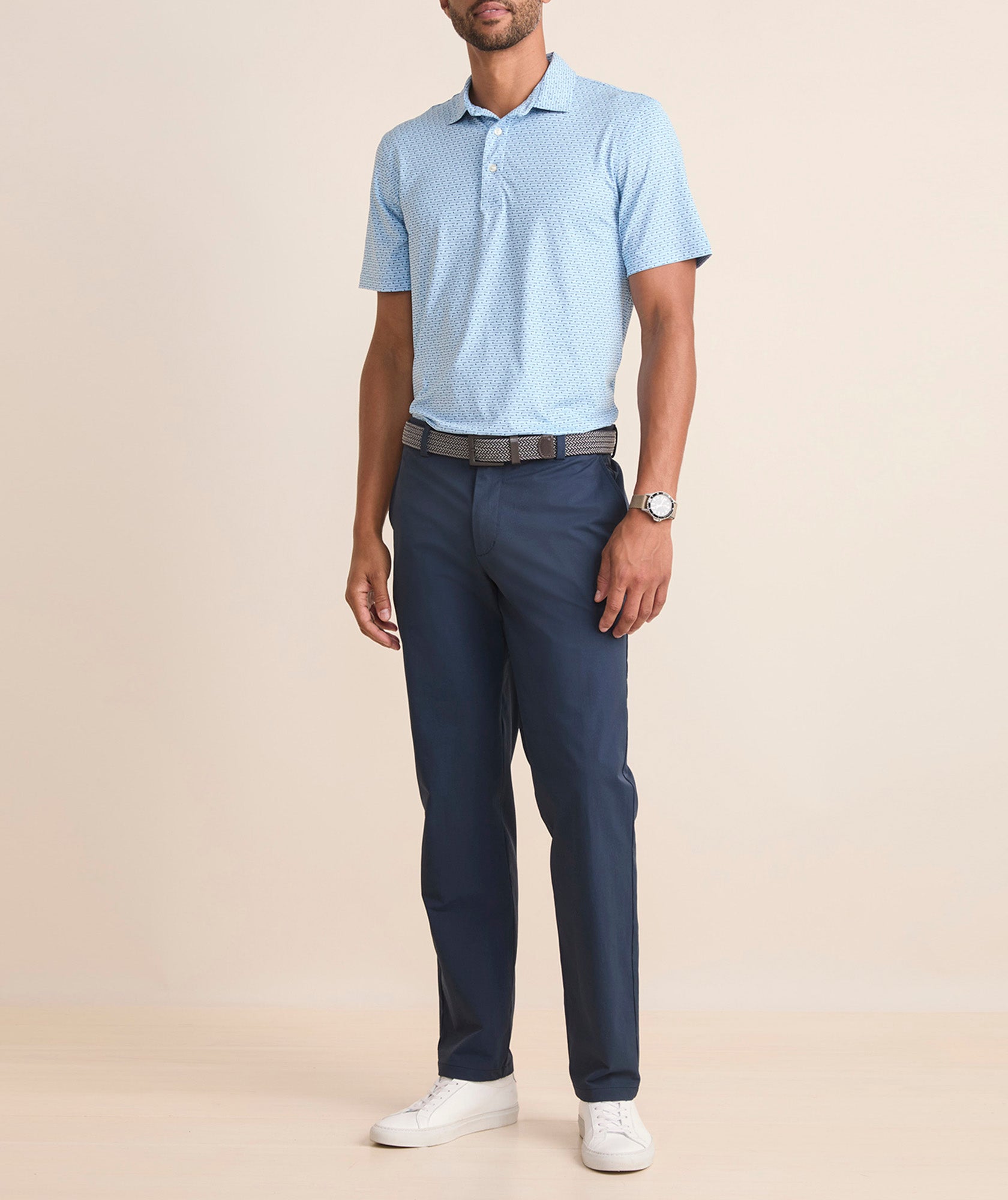 Vineyard Vines Straight Fit OTG Pant - Blue Blazer