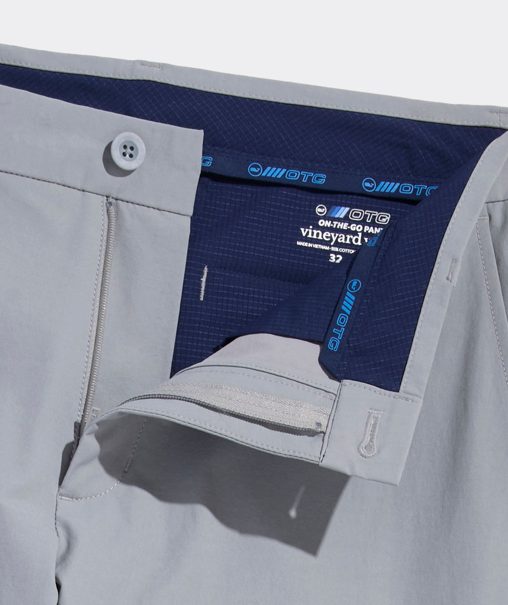 Vineyard Vines Straight Fit OTG Pant - Ultimate Grey